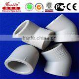 25MM 10bar Elbow 45 Degree Plastic PPH Pipe Fitting thumbnail-1