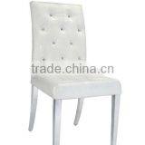Stainless Steel Dining Chair/Leather Crystal Dining Chair VY-021B