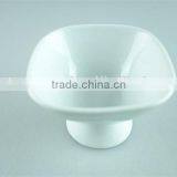 Wholesale White Ceramic Ice-cream Cup for Dessert Use With Cheap Price thumbnail-2