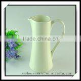High Quality Bulk White Ceramic Teapot Kettle Tall Porcelain Porcelain Water Tea Pot thumbnail-1