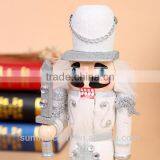 Wooden White Soldier Nutcracker Trendy Christmas Gifts thumbnail-5