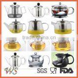 Borosilicate Glass Teapot With Stainless Steel Infuser thumbnail-5