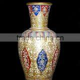 Marble Flower Vase, Decorative Flower Pot, Hand Made Marble Flower Vases, Craft Flower Pot, Flowers Pot, thumbnail-1