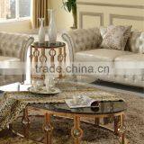 2016 Modern Deluxe Coffee Table Golden Plated for 5star Hotel Lobby B818G thumbnail-1