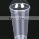 580ML PP Cup Plastic Cup Transparent Drink Cup Disposable Cup Injection With Lid thumbnail-3