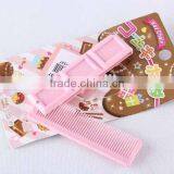 Chocolate Shaped Hair Brush With Hanging Chain/folding Comb thumbnail-5