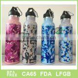 Stainless Steel Vacuum Insulated Water Bottle, Double Wall Design,Standard Mouth