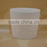 Bisque Firing Ceramic Tealight Candle Holder for Decoration thumbnail-2