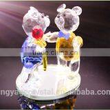 Romantic Crystal Couple Bears as the Best Crystal Wedding Present for 15th Wedding Anniversary thumbnail-5