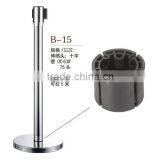 Stainless Steel Outdoor Retractable Crowd Control Rectractable Barrier thumbnail-5