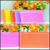 2013 New design fashion colorful silicone Clutch Bags for ladies