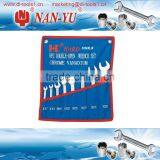 8PC Double Open End Wrench Set thumbnail-1