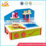 Wholesale Hot Sale Kids Wooden Microwave Oven Toy Interesting Wooden Microwave Oven Toy W10C047 thumbnail-4