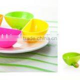 2015 New Dip Clips A Dip and Clip Relish Plate Pepper Easy Clean up Dishwashier Safe 4pcs in 1 Set thumbnail-1