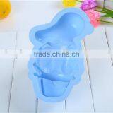 Funny Cake Mold Lovely Duck Shape Chocolate Silicone Mold Soap Mold thumbnail-2