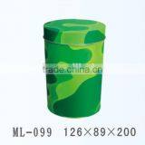 126*89*200mm Oval Tin Box for Tea Packaging thumbnail-1