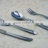 Hollow Handle 304 (18/8) Stainless Steel Spoon and Fork thumbnail-3