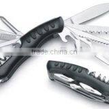Multi Function Knife Aluminium Handle With 5 Rubber Insert