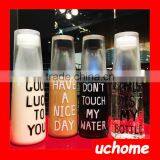 UCHOME Hot Selling Big Transparent Multi-color Plastic Water Bottle