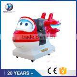 Hot Sale of Coin Operated Fiberglass Kiddie Ride Super Flying Kids thumbnail-1