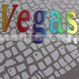2017 Multicolor LAS VEGAS Souvenir Laser Cut Applique thumbnail-6