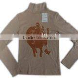 Lady's Long Sleeve T-shirt Seamless Underwear thumbnail-1