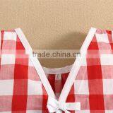 2015 Summer Design and Wholesale Sleeveless High Quality Baby Wear Lattics Pattern thumbnail-2