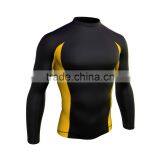 Compression Shirt, Custom Long Sleeve Men Running Wear,Second Skins thumbnail-1