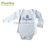 Manufacturer Cute Pattern Baby Clothes Lace Joint Baby Romper thumbnail-2