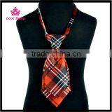 Colorful Grid Gentleman Boys Necktie Silk Fashion Toldders Boys Fashion Neck Tie thumbnail-2