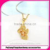Fashion Zircon Necklace Pendant thumbnail-1