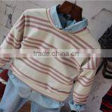 S16440A New 2017 Fashion Spring Childrens Stripe Long-sleeved Sweatshirts thumbnail-5