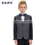 2016 Fashion ELPA 100% Cotton Gray Hot Sale Manufacture School Uniform Kids Blazer thumbnail-1
