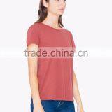 100%Cotton Short Sleeve Women t Shirt Wholesale Blank T-shirt Custom 2016 thumbnail-3