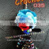Handmade Crochet Key Chains Wholesale Key Rings thumbnail-1