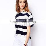 Dip Hem T-Shirt in Tie Dye Print thumbnail-1