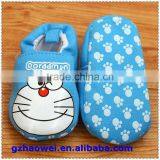Doraemon Face Printed Baby Footwear thumbnail-6