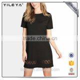 Latest Design Sexy Mature Elegant Tight Fitted Midi Casual Chiffon Dress for Women thumbnail-1