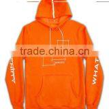 BSCI 2016 Design Sublimation Screenprint Embroidery Zipper Hoody Hoodie Without Zipper thumbnail-5