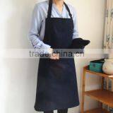 Popular Top Quality Logo Printed Kitchen Cooking Leather Apron thumbnail-4