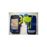 Monsters University Phone Case 3D Silicone Mobile Covers For Iphone 4 / 4S