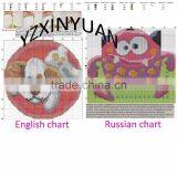 Hook Rug Kit DIY Unfinished Crocheting Yarn Mat Latch Hook Rug Kit Floor Mat Santa Claus Picture Carpet Set thumbnail-6