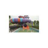 Fiberglass Water Park Equipment Super Bowl Water Slide with 19m Height and 2 Rider