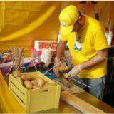 Manual Whirlwind Twist Hot Dog Potato Machine Tornado Potato Slicer Automatic Spiral Potato Cutter thumbnail-3