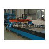 2 Servo Red Table Cutting Machine For Middle Thick / Thin Steel Plate With Hypertherm Plasma Power