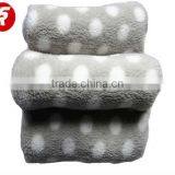 Cheap Wholesale Super Soft Print Coral Fleece Blanket Throw