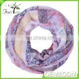 Chinese Best Selling Oem Latest Scarf Design Elegant Tulle Ladies Neck Voile Silk Scarf thumbnail-4