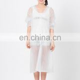 Maiyu polyester fashion women eva long raincoat