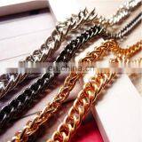 Wholesale Decoration Chain Pear Beaded Long Chain Gold Black Beads Chains thumbnail-6
