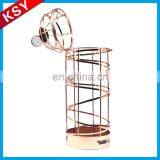 New Product Competitive Price Simple European-Style Antique Metal Artillery Type Wine Bottle Holder Rack thumbnail-6